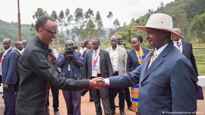Kagame and Museveni met at the Gatuna-Katuna border in 2020, but could not resolve their differences