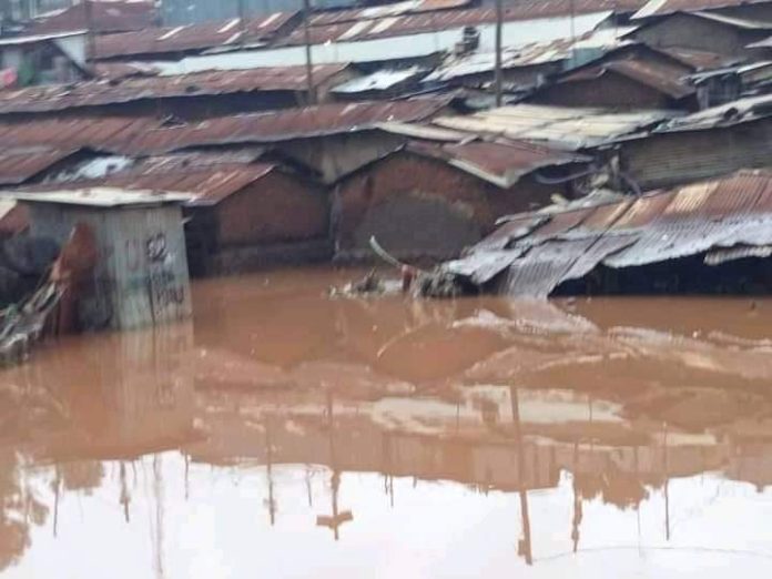Kibera floods where residents lost property and lives.