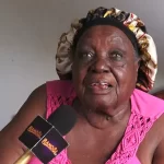 Mary Aloo, the 85-year-old mother to the late IEBC manager Chris Msando. PHOTO| COURTESY