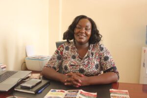 Catherine Kathure, the Managing Director of Homelink Mabati Factory
