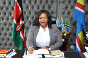 Rebecca Miano, MBS Cabinet Secretary The Ministry of Investments, Trade and Industry