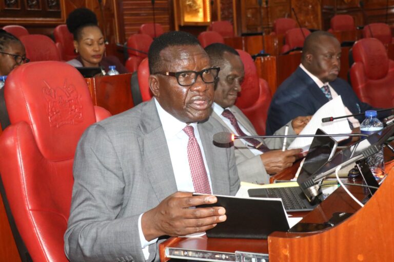 CS Energy and Petroleum David Chirchir appearing before Joint Energy Parliamentary Committees on 29th, Feb 2024.